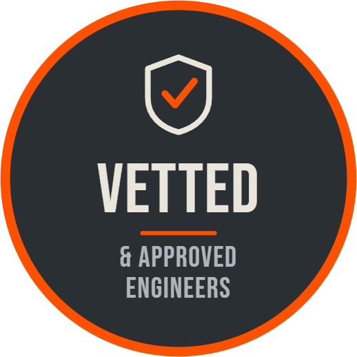 Vetted and approved engineers